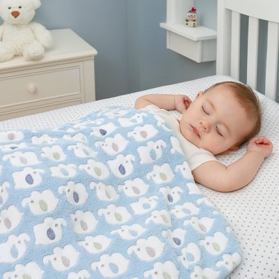 Couverture bebe | Ultra-douce coton bio