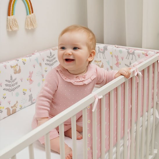 Tour de lit bébé | Douceur Sécurisante