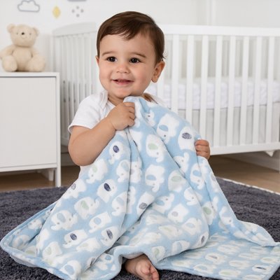 Couverture bebe | Ultra-douce coton bio