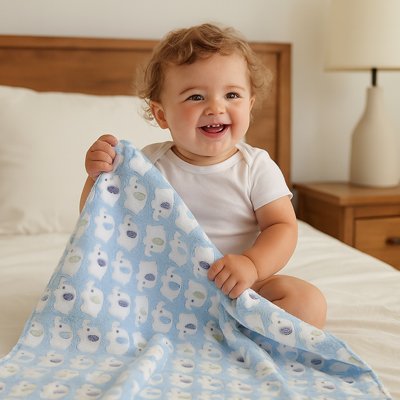 Couverture bebe | Ultra-douce coton bio