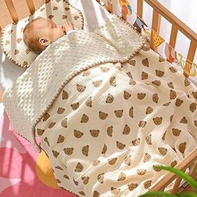 Couverture bébé | Coton Bio Ultra-Douce