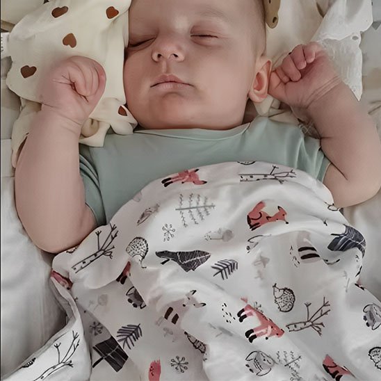 Couverture bébé | Coton Bio Ultra-Douce