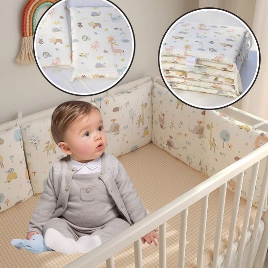 Tour de lit bébé | Protection Oeko-Tex